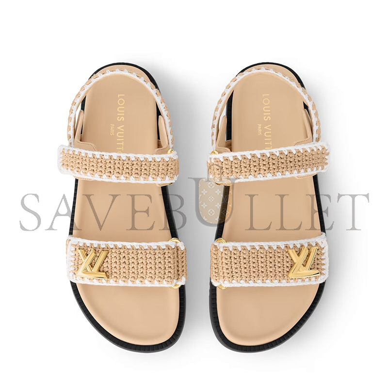 LOUIS VUITTON LV SUNSET COMFORT SANDAL 1AHKJ3 LOUIS VUITTON LV SUNSET COMFORT SANDAL 1AHKJ3